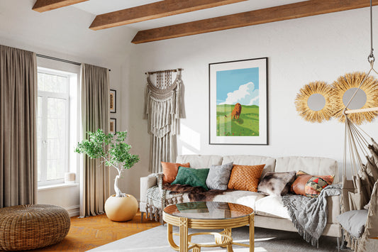 Poster vertical - Illustration chrétienne inspirante