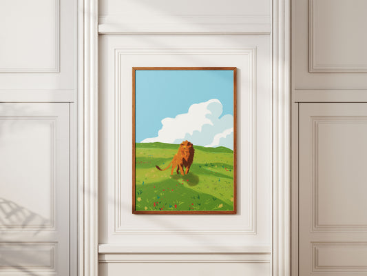 Poster vertical - Illustration chrétienne inspirante